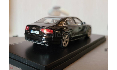 Audi S8 Black, масштабная модель, Schuco, 1:43, 1/43