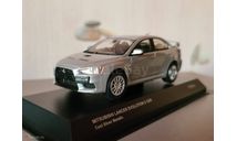 Mitsubishi Lancer Evolution X GSR, масштабная модель, Kyosho, 1:43, 1/43