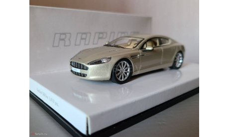 Aston Martin Rapide 1000pcs., масштабная модель, Minichamps, 1:43, 1/43