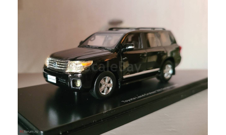 Toyota Land Cruiser 200 Restaling 2012 Black, масштабная модель, Hi-Story, 1:43, 1/43