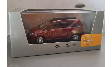 Opel Zafira, масштабная модель, Minichamps, 1:43, 1/43