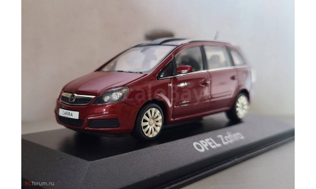 Opel Zafira, масштабная модель, Minichamps, 1:43, 1/43