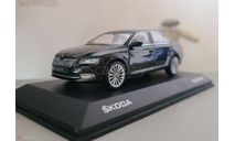 Skoda Superb Black, масштабная модель, Škoda, I-Scale, 1:43, 1/43