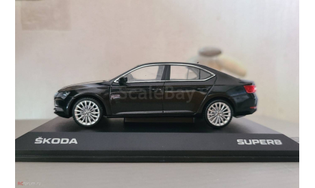 Skoda Superb Black, масштабная модель, Škoda, I-Scale, 1:43, 1/43