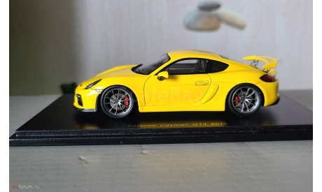 Porsche Cayman GT4 Coupe 2016, масштабная модель, Spark, 1:43, 1/43