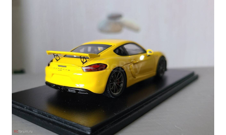 Porsche Cayman GT4 Coupe 2016, масштабная модель, Spark, 1:43, 1/43