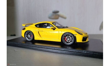 Porsche Cayman GT4 Coupe 2016, масштабная модель, Spark, 1:43, 1/43