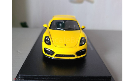 Porsche Cayman GT4 Coupe 2016, масштабная модель, Spark, 1:43, 1/43