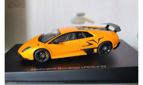 Lamborghini Murcielago LP 670-4 SV, масштабная модель, Autoart, 1:43, 1/43