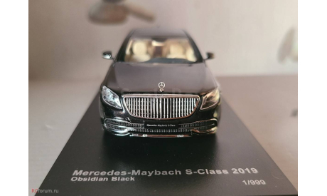 Mercedes Benz Maybach S 650 2019 limited Edition Black, масштабная модель, Almost Real, 1:43, 1/43