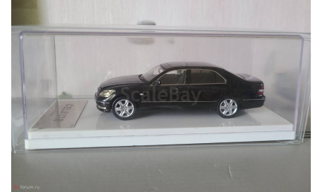 Toyota Celsior Restaling 2004 Black, масштабная модель, Wit’s, 1:43, 1/43