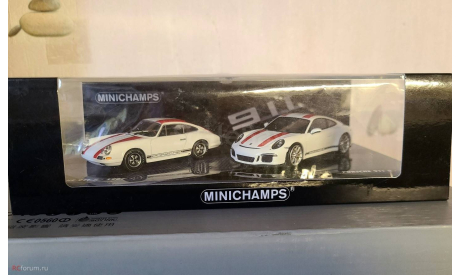 Porsche 911 R 1967-2016 Set Limited Edition 300ps., масштабная модель, Minichamps, 1:43, 1/43