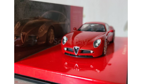 Alfa Romeo 8C Competizione, масштабная модель, Minichamps, 1:43, 1/43