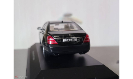 Mercedes Benz S Classe Restaling Black, масштабная модель, Mercedes-Benz, Autoart, 1:43, 1/43