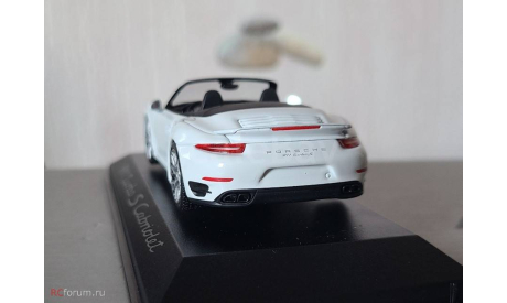 Porsche 911 Carrera Turbo S Cabriolet, масштабная модель, Minichamps, 1:43, 1/43