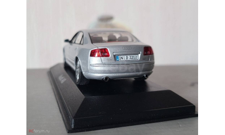 Audi A8 Restaling, масштабная модель, Minichamps, 1:43, 1/43