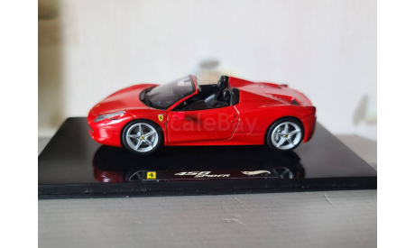 Ferrari 458 Spyder, масштабная модель, Hot Wheels Elite, 1:43, 1/43