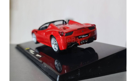 Ferrari 458 Spyder, масштабная модель, Hot Wheels Elite, 1:43, 1/43