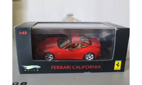 Ferrari California, масштабная модель, Hot Wheels Elite, 1:43, 1/43