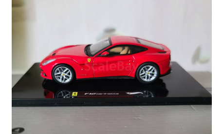 Ferrari F12 Berlinetta, масштабная модель, Hot Wheels Elite, 1:43, 1/43