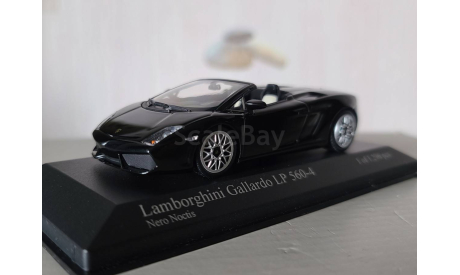 Lamborghini Gallardo 560-4 Spyder Black, масштабная модель, Minichamps, 1:43, 1/43