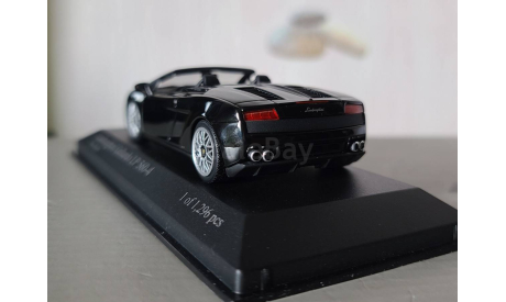 Lamborghini Gallardo 560-4 Spyder Black, масштабная модель, Minichamps, 1:43, 1/43