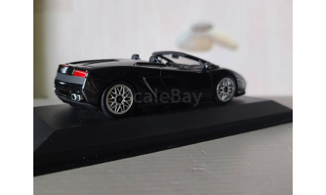 Lamborghini Gallardo 560-4 Spyder Black, масштабная модель, Minichamps, 1:43, 1/43