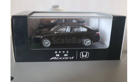 Honda Accord 9 Generation Black, масштабная модель, China Hand-made Exclusive, 1:43, 1/43