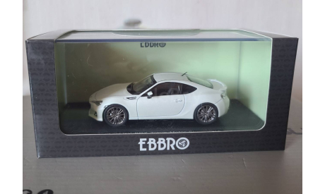 Subaru BRZ 2011, масштабная модель, Ebbro, 1:43, 1/43