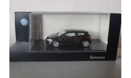 VW Scirocco Restaling Black, масштабная модель, Volkswagen, Norev, 1:43, 1/43