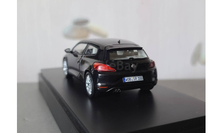 VW Scirocco Restaling Black, масштабная модель, Volkswagen, Norev, 1:43, 1/43