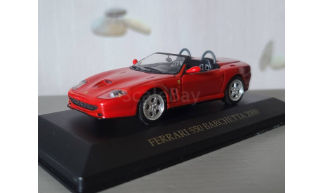Ferrari 550 Barchetta 2000, масштабная модель, IXO Road (серии MOC, CLC), scale43