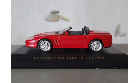 Ferrari 550 Barchetta 2000, масштабная модель, IXO Road (серии MOC, CLC), scale43