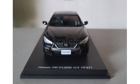 Nissan Skyline GT 2022 Black, масштабная модель, Carnel, 1:43, 1/43