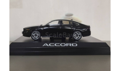 Honda Accord Restaling 2023 Black, масштабная модель, Hobby J, 1:43, 1/43