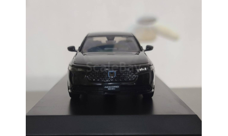 Honda Accord Restaling 2023 Black, масштабная модель, Hobby J, 1:43, 1/43
