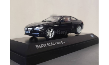 BMW 650i Coupe Black, масштабная модель, Paragon, scale43