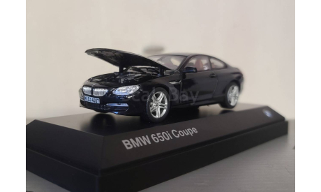 BMW 650i Coupe Black, масштабная модель, Paragon, scale43