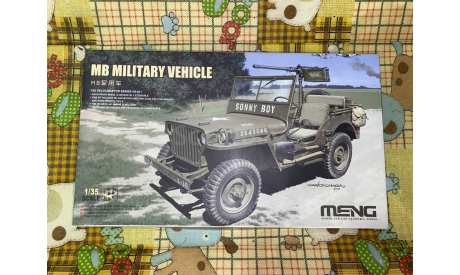 Meng Jeep Willy’s MB, сборная модель автомобиля, scale35, Willys