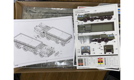 MAZ-7313 (МАЗ-7313), сборная модель автомобиля, Hobby Boss, scale35