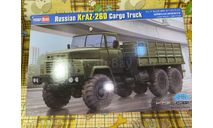 KRaZ-260 (КРаЗ-260), сборная модель автомобиля, Hobby Boss, scale35