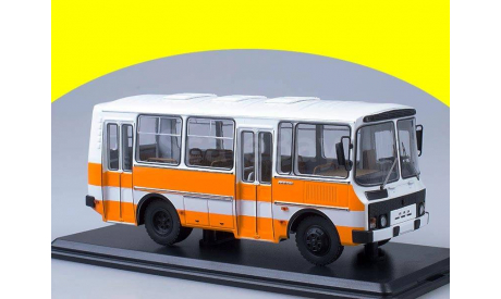 ПАЗ-32051 городской оранжевый SSM 4026, масштабная модель, 1:43, 1/43, Start Scale Models (SSM)