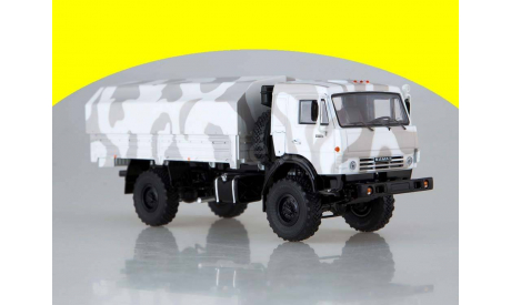 КАМАЗ-43502 Мустанг камуфляж Арктика SSM1302, масштабная модель, Start Scale Models (SSM), scale43