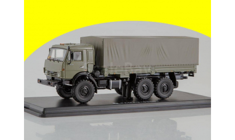 КАМАЗ-53501 6x6 Мустанг, масштабная модель, 1:43, 1/43, Start Scale Models (SSM), ГАЗ