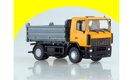 МАЗ-5550 самосвал 101340-2 Аист, масштабная модель, 1:43, 1/43, Автоистория (АИСТ)