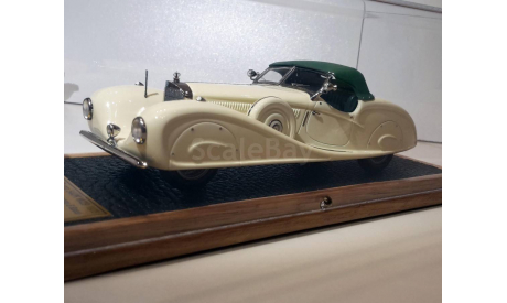 Mercedes-Benz 540K 1935 W29 Roadster King Ghazi I (2B) closed  1/43 EMC Пивторак, масштабная модель, 1:43