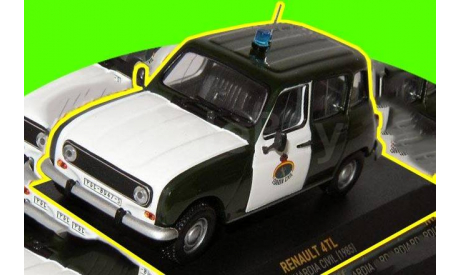 1985 Renault 4TL Guardia Civil  (П), масштабная модель, 1:43, 1/43, Altaya