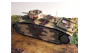 TANK CHAR B1 BIS FRANCEI 1/43 1:43 танк, масштабные модели бронетехники, scale43, IXO