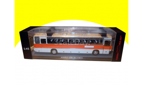 Ikarus 250.58 Икарус 250-58 (1981) чистый, масштабная модель, scale43, Classicbus