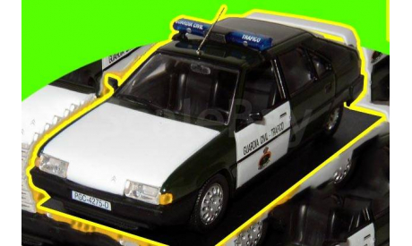 1988 Citroen BX 19 GUARDIA CIVIL Agrupacion de Trafico  (П), масштабная модель, 1:43, 1/43, IXO Police Collection, Citroën